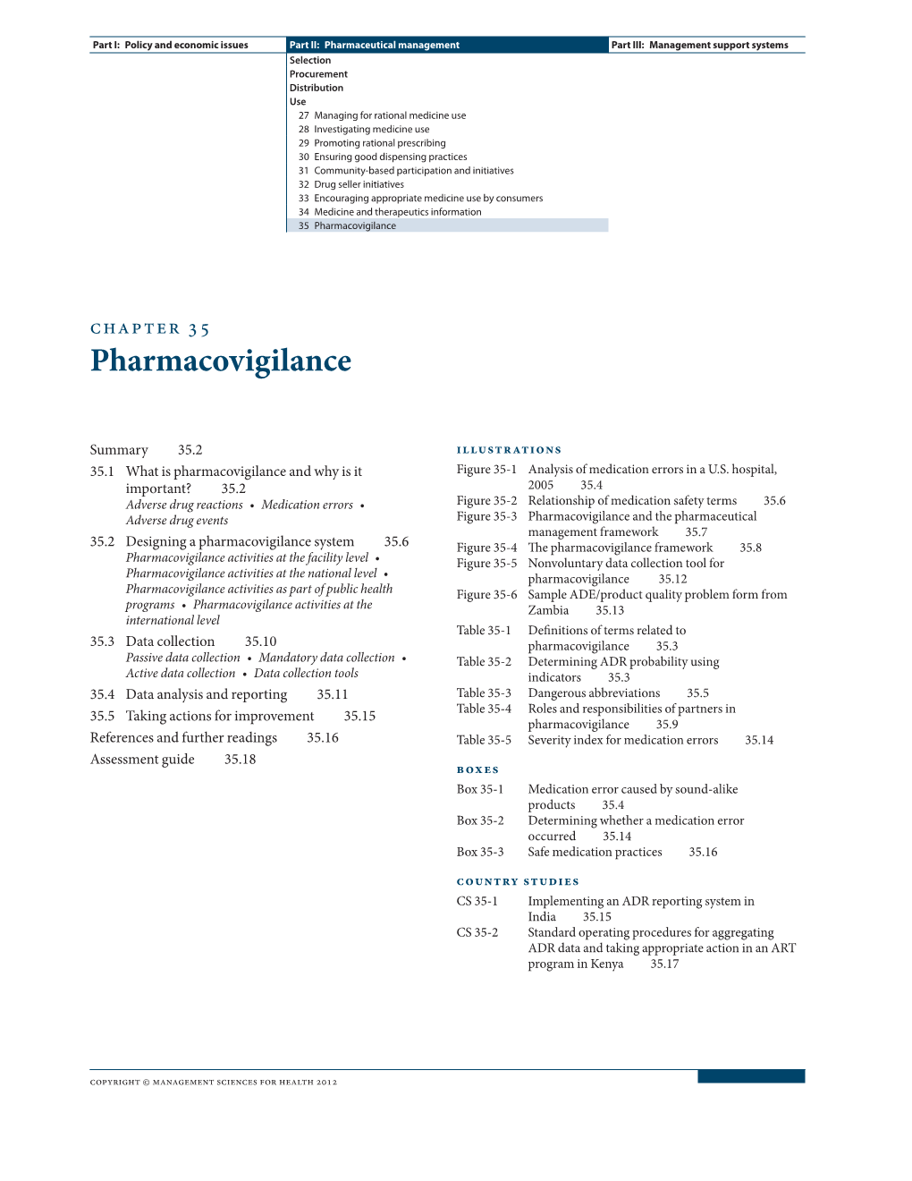 Pharmacovigilance