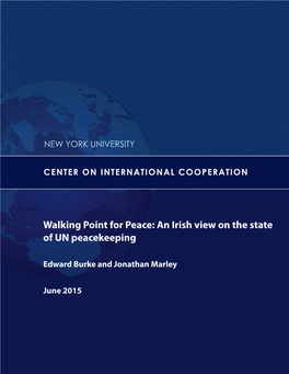 An Irish View on the State of UN Peacekeeping