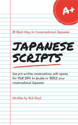 Japanese Scripts”