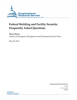 Federal Building and Facility Security: Frequently Asked Questions