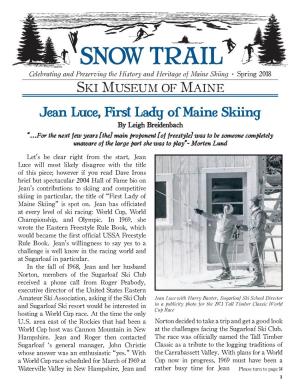 2018 Spring Snow Trail