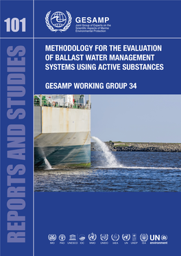 Methodology for the Evaluation of Ballast Water Management Systems Using Active Substances Gesamp Working Group 34