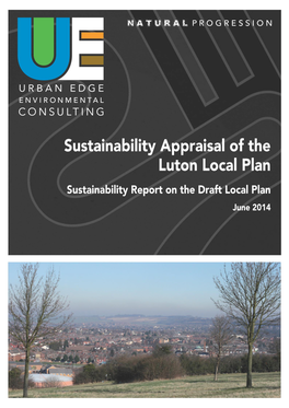 Sustainability Appraisal of the Luton Local Plan