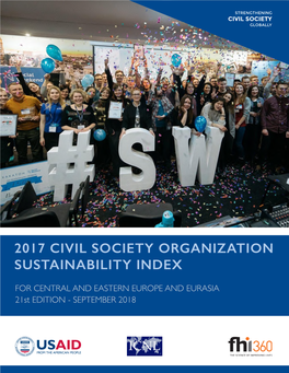 2017 Civil Society Organization Sustainability Index