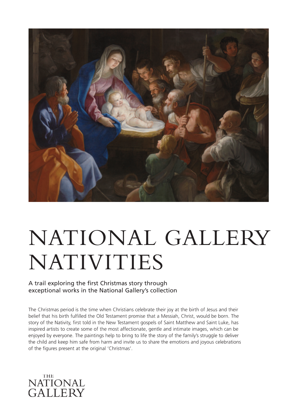 National Gallery Nativities, a Trail Exploring the First Christmas Story