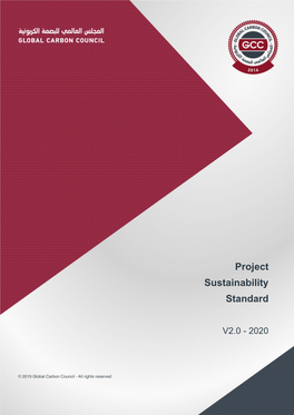 Project Sustainability Standard V2