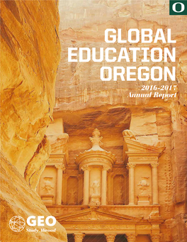 GLOBAL EDUCATION OREGON 2016-2017 Annual Report