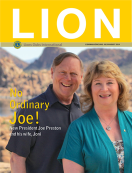 No Ordinary Joe! New President Joe Preston and His Wife, Joni
