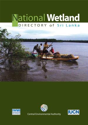 National Wetland DIRECTORY of Sri Lanka