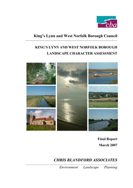 Landscape Character Assessment Document