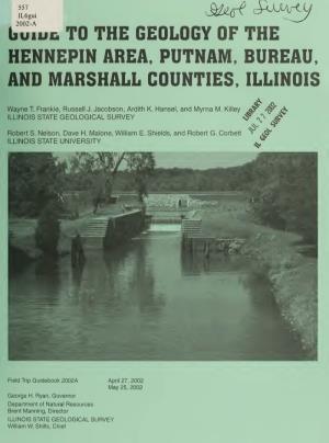 Guide to the Geology of the Hennepin Area, Putnam, Bureau, and Marshall Counties, Illinois