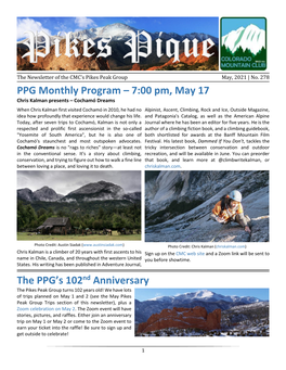 PPG Monthly Program