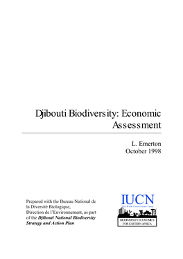 Djibouti Biodiversity: Economic Assessment