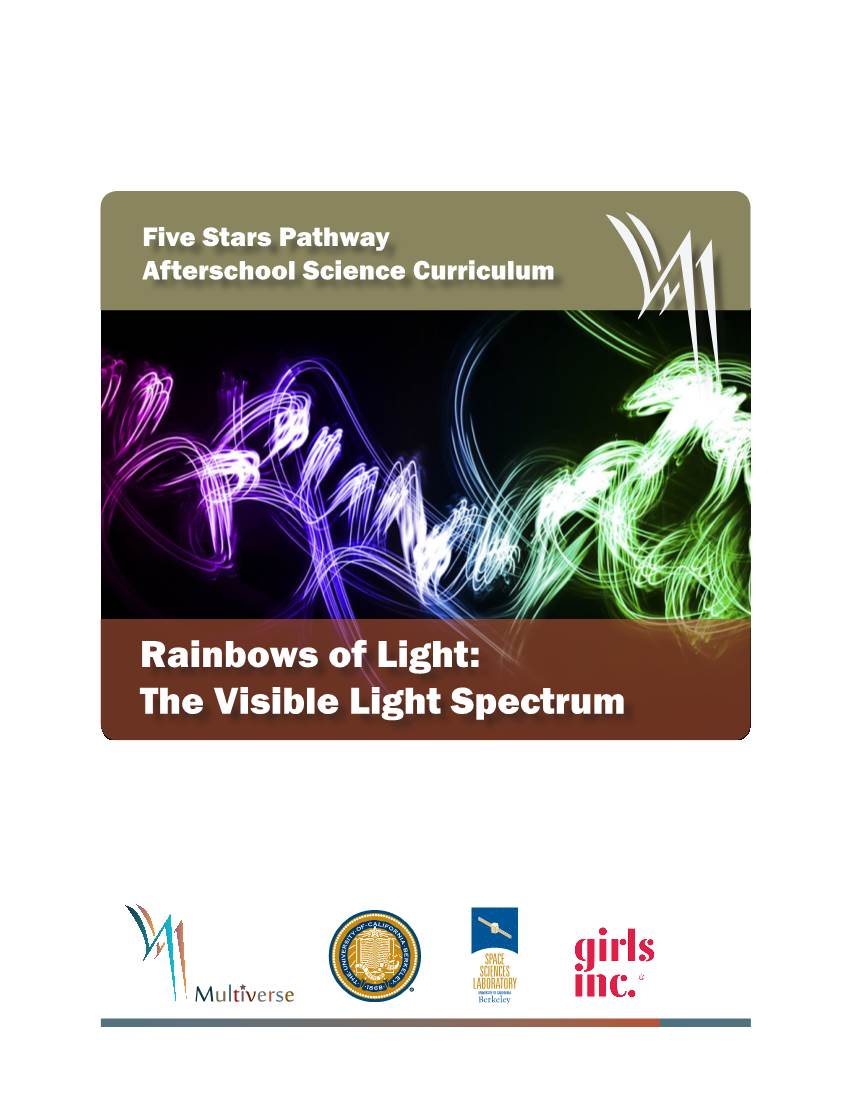 Rainbows of Light: the Visible Light Spectrum
