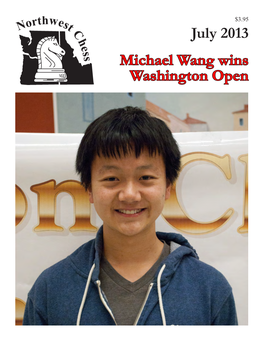 July 2013 Michael Wang Wins Washington Open