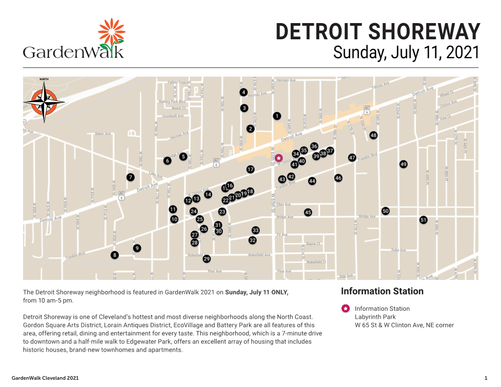 DETROIT SHOREWAY Sunday, July 11, 2021