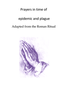 Prayers in Time of Plague
