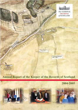Annual Report of the Keeper of the Records of Scotland 2004-2005