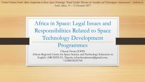 Assessment of the Legal Regime of Mining of Minerals in Outer Space