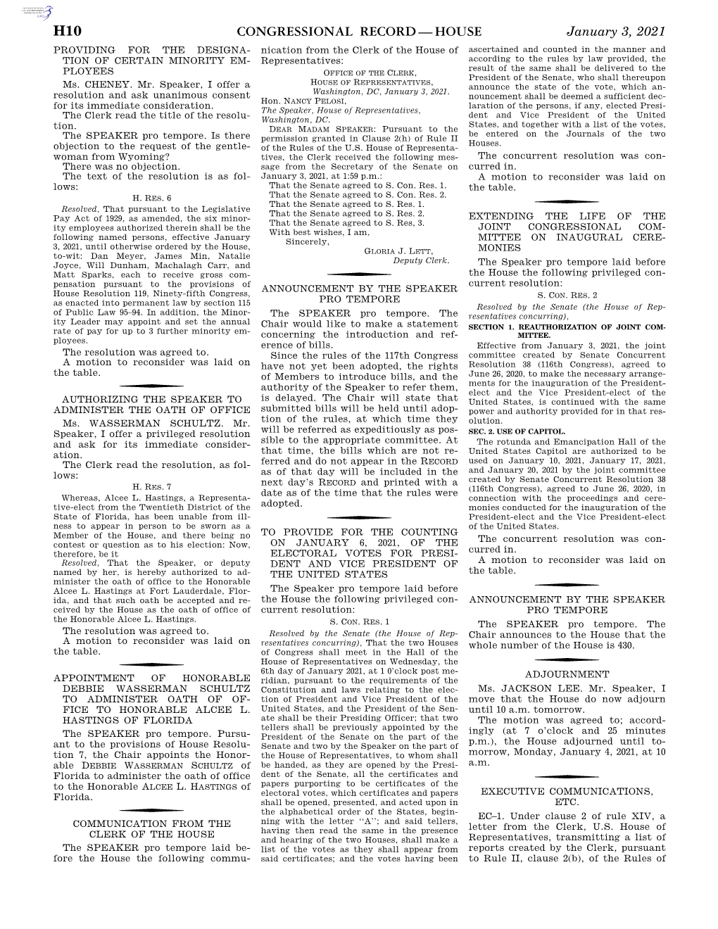 Congressional Record—House