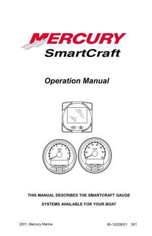 Mercury Smartcraft Operations Manual