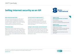 Selling Internet Security As an ISP