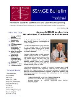 ISSMGE Bulletin