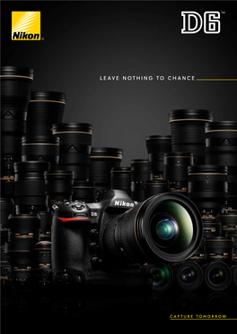 Nikon D6 Brochure