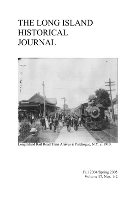 The Long Island Historical Journal