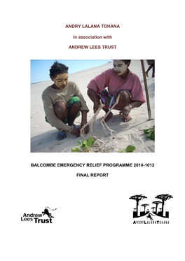 Emergency Relief Programme 2010-1012
