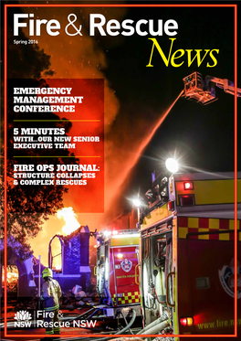 Spring 2016 Fire & Rescue News