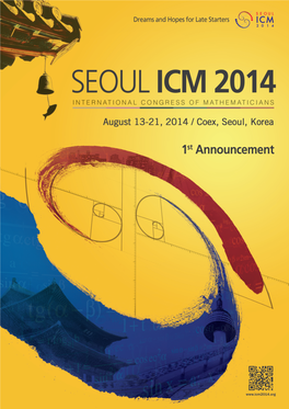 SEOUL ICM 2014 1St Announcement.Pdf