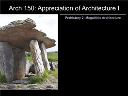 Megalithic Architecture Agricultural Societies (Ca