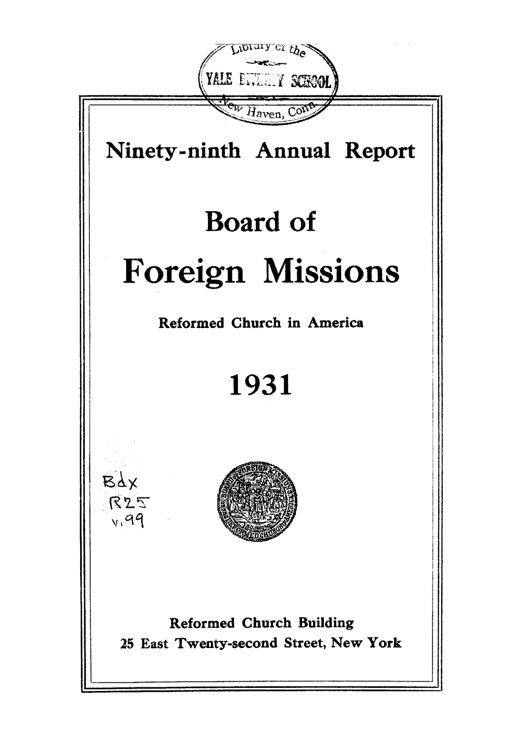 Foreign Missions
