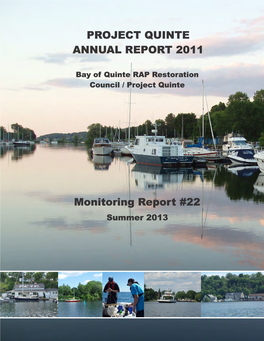 PROJECT QUINTE ANNUAL REPORT 2011 Prepared By