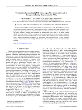 Visualization by Scanning SQUID Microscopy of the Intermediate State in the Superconducting Dirac Semimetal Pdte2