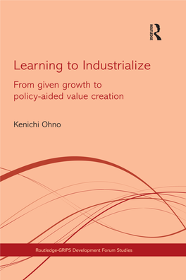 Learning to Industrialize
