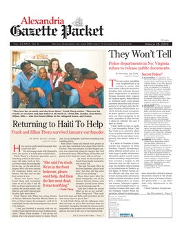 Alexandria Gazette Packet 25 Cents Vol