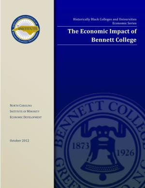 The Economic Impact of Bennett College