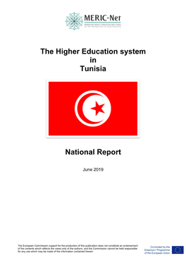 The Higher Education System in Tunisia National Report
