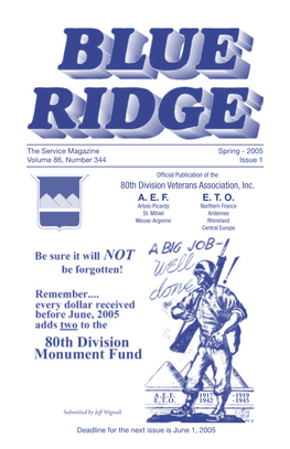 March 05 Blue Ridge.Indd