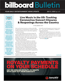 Royalty Payments on Your Schedule Get On-Demand Royalty Payments with Cash out from Sony/Atv