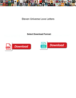 Steven Universe Love Letters