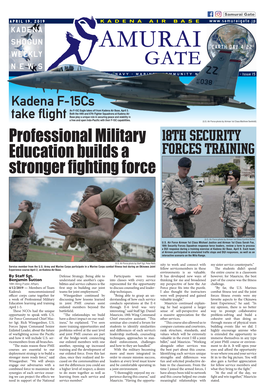 Professional Military Education Builds a Stronger Fighting Force