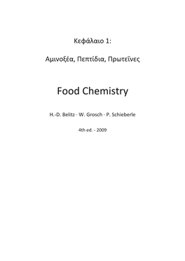 Food Chemistry