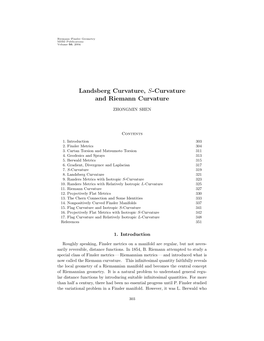 Landsberg Curvature, S-Curvature and Riemann Curvature