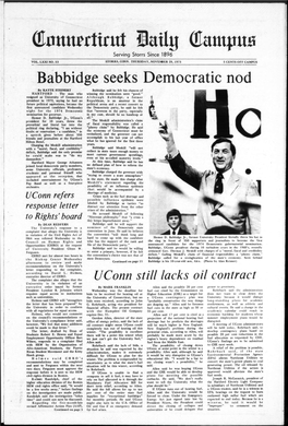 Babbidge Seeks Democratic