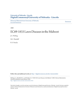 EC69-1833 Lawn Diseases in the Midwest J