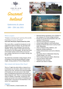 Ireland July 2021 Brochure