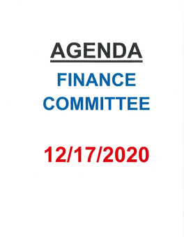 Finance Committee